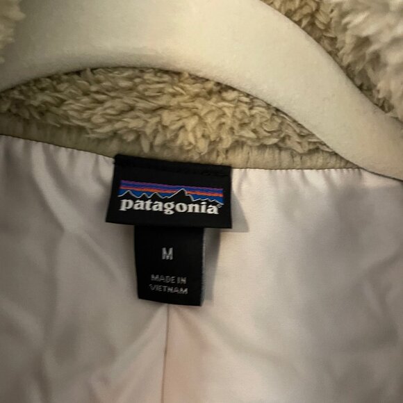 Women's Patagonia Los Gatos Fleece Vest El Cap Khaki Size M - Picture 4 of 4